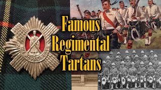 Famous Regimental Tartans of the British Army  a quick overview [upl. by Prober]