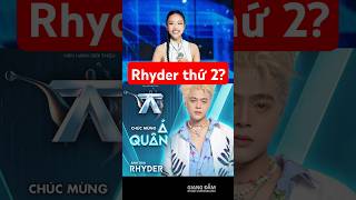 Rap Việt năm nay có Rhyder thứ 2  Giang Đẫm review [upl. by Kolva738]