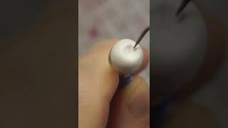 How to make EYE from polymer clay howto eyes diy polymerclay tutorial [upl. by Lion]