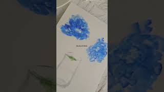 5 Min Peoniespaintingtechniques watercolorpaintingforbeginners watercolorpainting [upl. by Raoul]