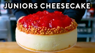 Perfecting Junior’s Famous Cheesecakes At Home  Anything with Alvin [upl. by Lacram156]