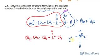 Hydrolysis of Amides [upl. by Adnoma]