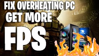 Stop PC From Overheating Boost FPS in all Games 2021 Windows 10 Settings [upl. by Leelah]