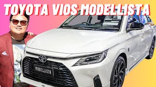 Toyota Vios 2023  bodykit Modellista nampak bergaya [upl. by Mychael713]