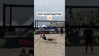 AVP Huntington Match to make the Main Draw🔥🏐 beachvolleyball volleyball avp [upl. by Naedan]