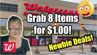 WALGREENS NEWBIE DEALS 106  1012  Grab 8 Items for 100 [upl. by Putnem]