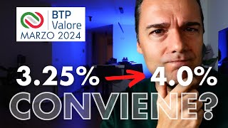 BTP Valore 2024 Cedola 325 e 4 ATTENTI ai Tassi e BCE [upl. by Ihcas]