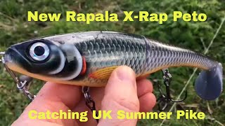 New Rapala XRap Petocatching UK Summer pike on lures 2018 [upl. by Jezrdna]