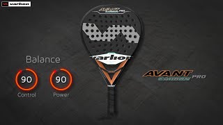 Pala de pádel Varlion  Avant Carbon Pro Black 20 [upl. by Efram]