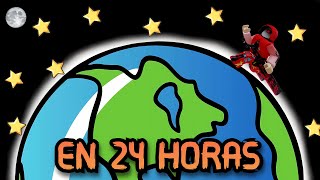 ¡Recorro el MUNDO en 24 Horas🔁🌍 ROBLOX [upl. by Yesak]