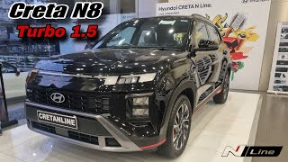 The All New Creta N8  Hyundai N Line  DETAILED REVIEW 👌 ✨️ [upl. by Masera]