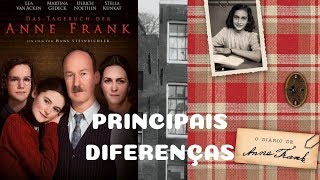 PRINCIPAIS DIFERENÇAS O Diário de Anne Frank Livro vs Filme  SENTIDO LITERÁRIO [upl. by Lathe271]