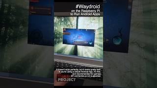 Android Apps on Raspberry Pi  Waydroid [upl. by Trilbie]