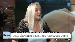 ENTREVISTA A SDORA EDITH TERENZI  EN RESUMEN 190924 [upl. by Drofdarb]