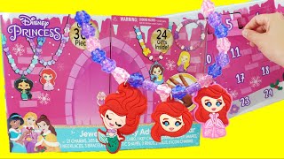 Disney Princess Advent Calendar Jewelry Activity Set [upl. by Leor]