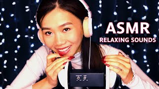 Relaxing Asmr Tapping different objects plastic glass metal with 3Dio Ear Brushing w Savannah [upl. by Gimpel643]