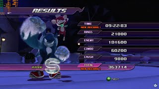 Sonic Unleashed Night Stage Benchmark Test [upl. by Suirauqed]