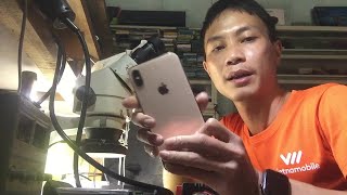 Chia sẻ cách tháo máy điện thoại iPhone XS Max để thay màn hình [upl. by Averyl]