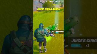 Juices Chug Splash Cannon is CRAZY fortnite [upl. by Nohsid]