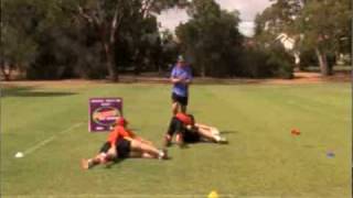 ruck cleanout rugby drills [upl. by Mariejeanne57]