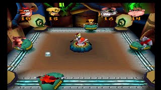 Crash Bash Adventure Part 23 NBallism Gem amp Crystal [upl. by Chester]