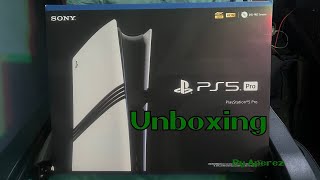 PlayStation 5 Pro with Disc Drive Unboxing [upl. by Ddet]