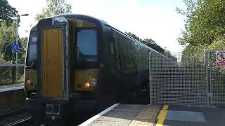 8 Car Southeastern Class 3756 Electrostar arriving into Lenham Station  23092023 [upl. by Diandra]