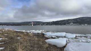 Snøen smelter og det er slutten av februar 2024 Grunden og Trulsestranda gir vårfølelsen 250224 [upl. by Waligore]