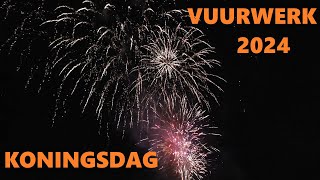 Koningsdag Vuurwerk Drierivierenpunt 2024  DFP [upl. by Egroeg]