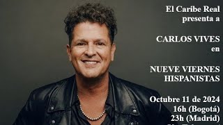 Carlos Vives en Nueve Viernes Hispanistas [upl. by Fruma904]