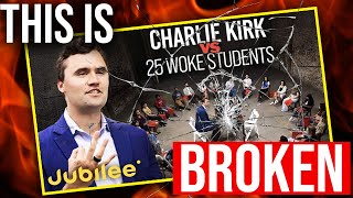 Charlie Kirks Jubilee Debate Is RIDICULOUS Broken format [upl. by Yessydo728]