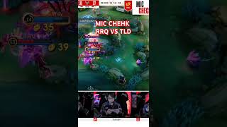 SUBSCRIBE👆 LING LING LING Mick check RRQ VS LIQUID ID🔥🔥shorts mplseason12 mobilelegends [upl. by Oirevas428]