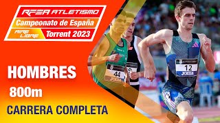 Final 800m hombres  Campeonato de España Atletismo Torrent 2023  Adrián Ben [upl. by Myna]