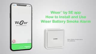 How to Install and Use Wiser Smoke Alarm [upl. by Antone]