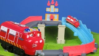 Chuggington die Loks sind los Zug Spielzeug Feuerwehrmann Wilson [upl. by Maggio24]