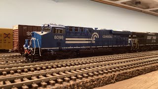 Nashua Valley Model Railroad New England Rail NVRRA Highlights 11252023 Featuring NS 8098 [upl. by Gotthelf]