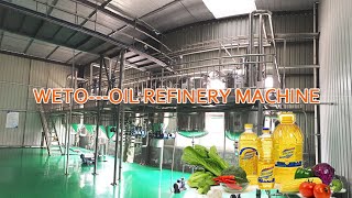 110 ton per day batch oil refinery machine [upl. by Turro]