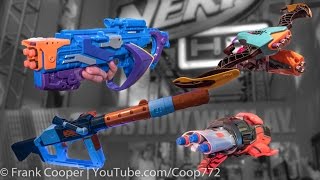 Misc Nerf Blasters  Toy Fair Overview [upl. by Neelsaj]