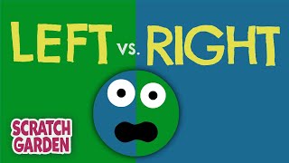 The Left vs Right Song  Scratch Garden [upl. by Ahsocin]