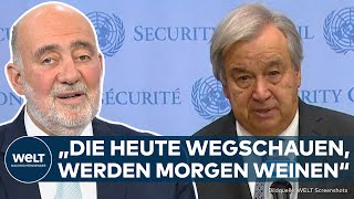 KRIEG GEGEN ISRAEL Botschafter Prosor nennt Heusgen „anmaßend“ und ist „schockiert“ von Guterres [upl. by Small244]