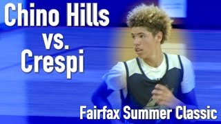 Chino Hills vs Crespi at The Fairfax Summer Classic [upl. by Anoyek]