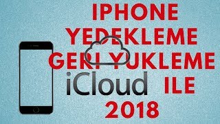 iPhone Yedekleme Nasıl Yapılır iCloud Yedekleme ve Geri Yükleme [upl. by Airotahs]