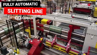 Fully automatic Slitting line for COILPLUS  Fagor Arrasate [upl. by Ymmij196]