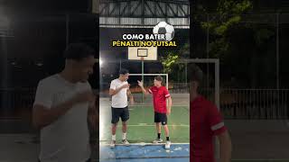 COMO BATER PÊNALTI NO FUTSAL viralvideo futsal [upl. by Jayson]