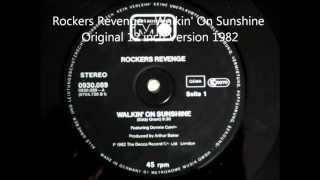 Rockers Revenge  Walkin On Sunshine Original 12 inch Version 1982 [upl. by Yemiaj965]