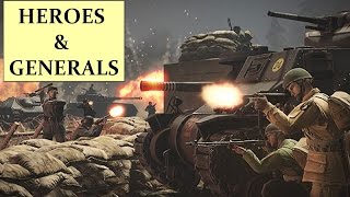 HEROES amp GENERALS A la découverte du jeu HD 1080p FR [upl. by Orimisac934]