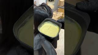 caramel browncông nghệ duỗi mịn hơi nướchaircuttutorial haircutmaunhuomtondamauthoitrangtocdep [upl. by Gill]