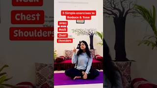 3 Simple Exercises for Arms Neck Shoulders amp Chest shorts viral youtubeshorts trending [upl. by Mya]