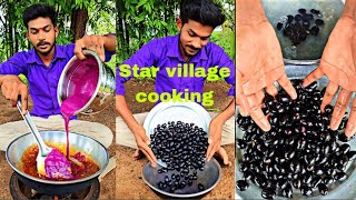 Naval Pazham Jam Recipe VideosStar Village Cooking [upl. by Theresina]