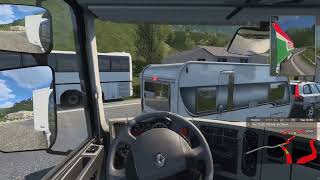 Renault World dangerous roads Euro Truck Simulator 2  Logitech G29 4K [upl. by Jutta]